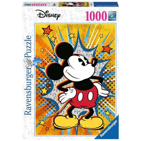 Ravensburger Disney Retro Mickey Mouse 1000 Piece Jigsaw Puzzle ...