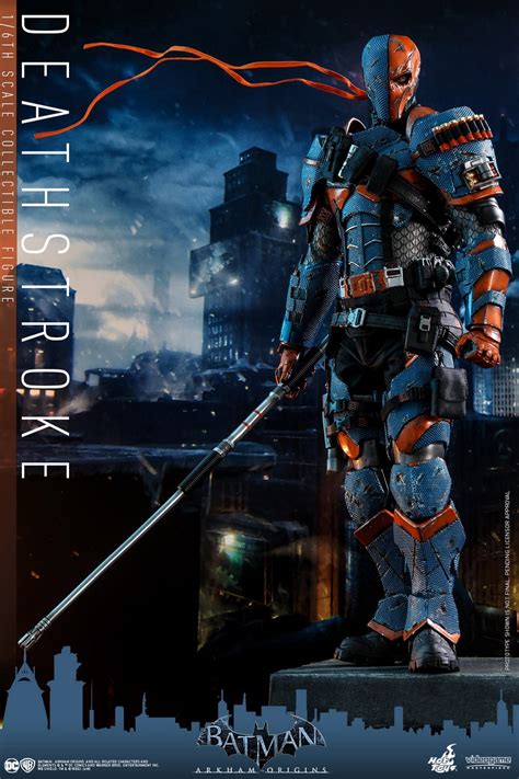 Hot Toys Batman: Arkham Origins 1/6 Deathstroke | Figures.com