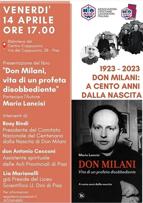 Don Milani A Cento Anni Dalla Nascita