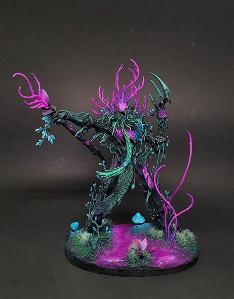 Neon Sylvaneth Treelord In Warhammer Wood Elves Warhammer K