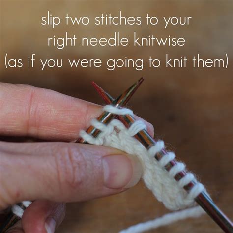 How To Knit An SSK Slip Slip Knit Tutorial Truly Myrtle