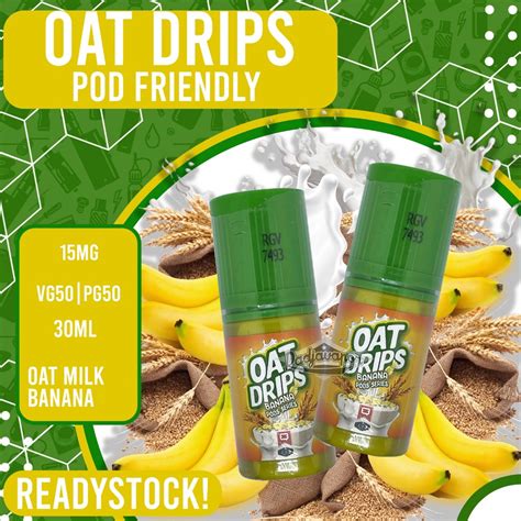 Jual Pods Friendly Oat Drips V Banana Ml Shopee Indonesia