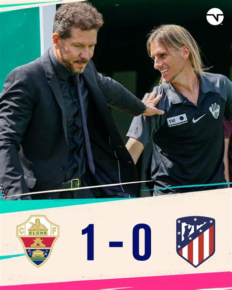 TNT Sports Argentina on Twitter BECCACECE LE GANÓ A SIMEONE Elche