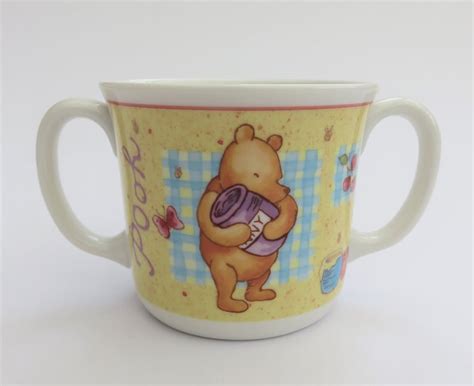 Winnie The Pooh Mug By Royal Doulton Two Handled Mug Hug A Mug