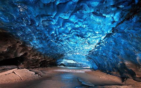 Ice cave, nature, landscape, ice, cave HD wallpaper | Wallpaper Flare