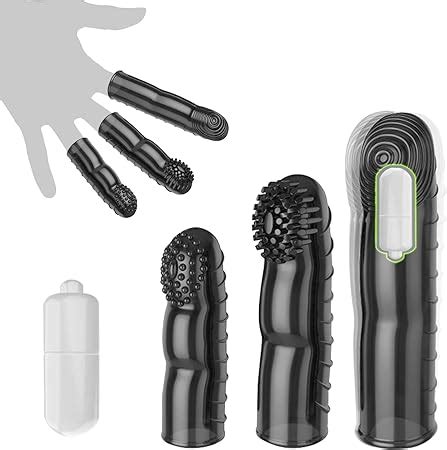 Pcs Fingerh Llen Set Sexfinger Ticklers Mit Fingervibrator G Punkt