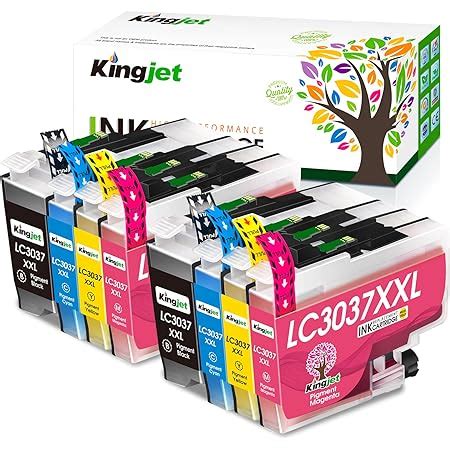 Amazon Kingjet Compatible Ink Cartridge Replacement For Brother