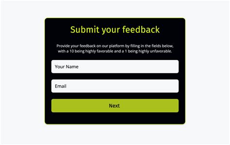 Feedback Form Templates | Visme