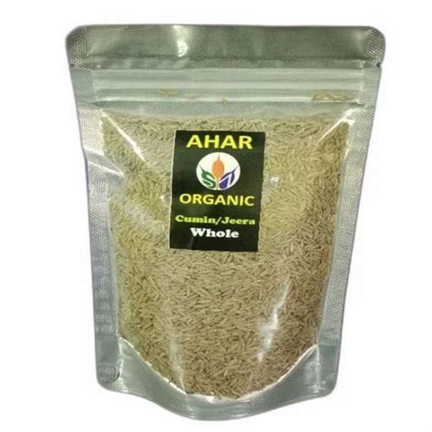 Brown Ahar Organic Organic Cumin Jeera Wholeeeds Packaging Size