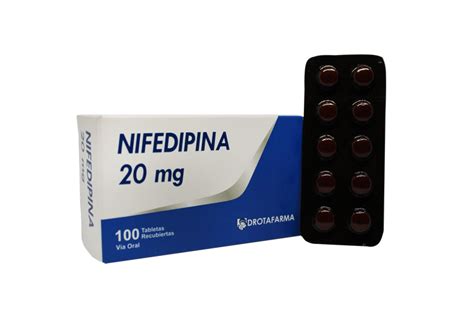 Nifedipina 20 Mg Drotafarma