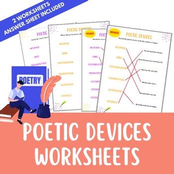 2 Poetic Devices Worksheets Answers Worksheets Library