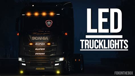 Led Trucklights Euro Truck Simulator 2 Mod Youtube