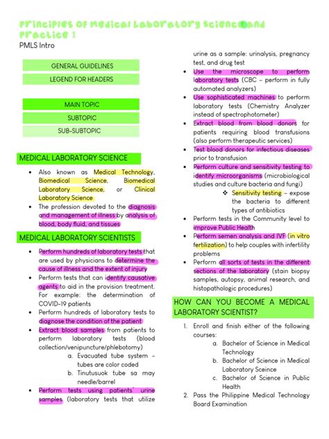 principles  medical laboratory science  practice
