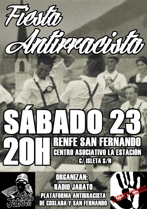 Plataforma Antirracista De Coslada Y San Fernando 23 De Noviembre