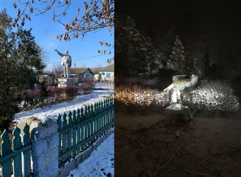 Last Lenin Statue In Ukraine Falls Euromaidan Press