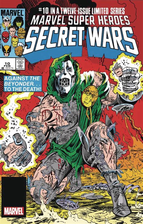 OCT241580 DF MARVEL SUPER HEROES SECRET WARS 10 FACSIMILE ED FOIL