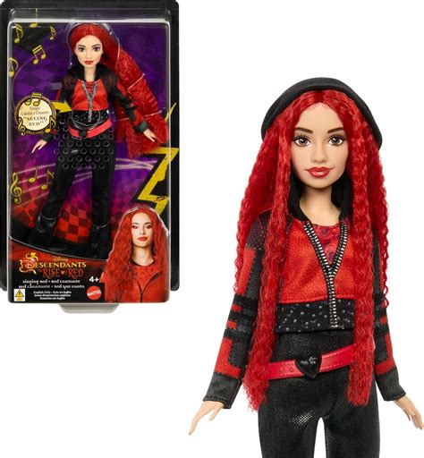 Mattel Disney Descendants The Rise Of Red Doll Singing Red Doll With