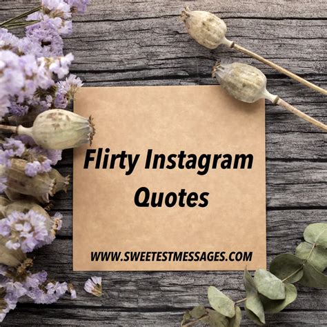 150 Flirty Instagram Quotes And Caption Sweetest Messages