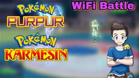 Pokémon Karmesin PurPur WiFi Battle vs Nestfloh YouTube