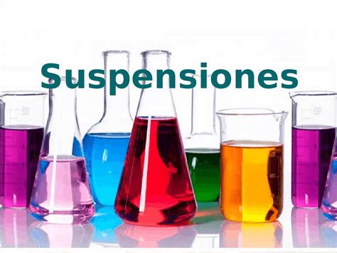 Que Son Las Suspensiones En Quimica Ejemplos Image To U