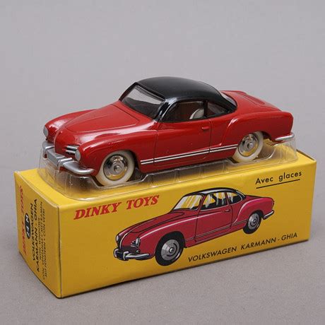 DINKY TOYS Volkswagen Karmann Ghia I Originalkartong Kina Leksaker