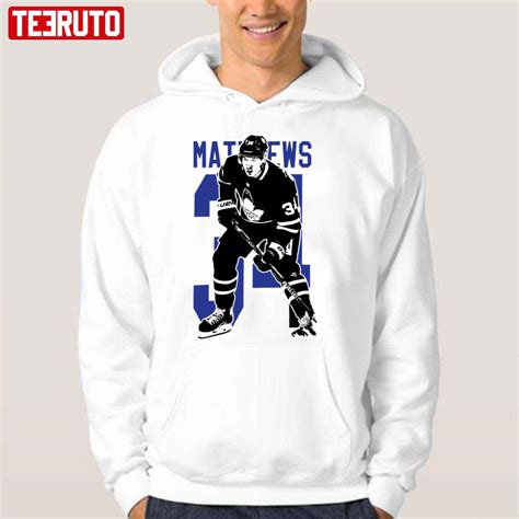 Black Art Toronto Maple Leafs Auston Matthews Unisex Hoodie Teeruto