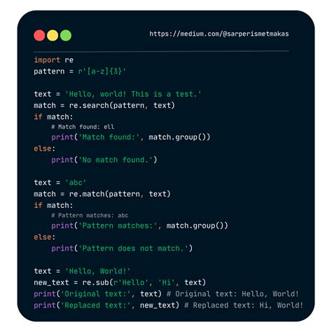 Python Regular Expression An Introduction To Regex Medium