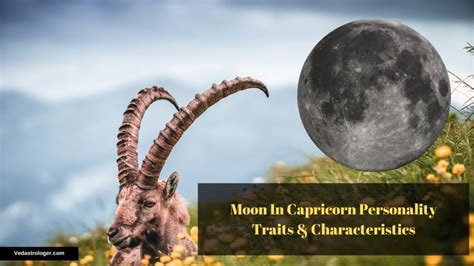 Capricorn Moon Sign: Meaning And Personality Traits