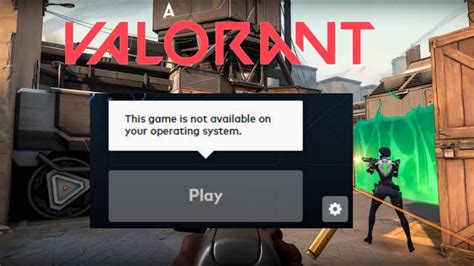 How To Fix Unsupported Operating System Valorant Youtube