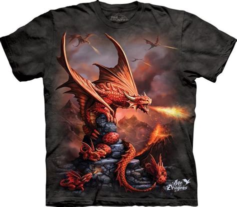 Drachen T Shirt Fire Dragon Tshirts De