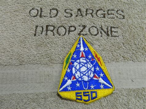 Usaf Patch Strategic Missile Sq Color Old Sarge S Drop Zone