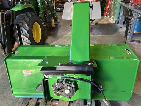 New 60 John Deere Front Mounted Snowblower Green Tractor Talk