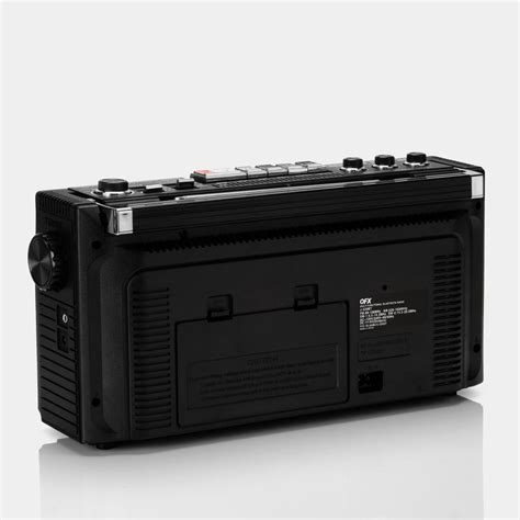 Qfx J 220bt Rerun X Cassette Boombox With Bluetooth Retrospekt