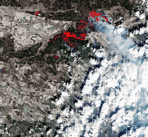 Satellite images of the Chernobyl fires - CIMA Research Foundation