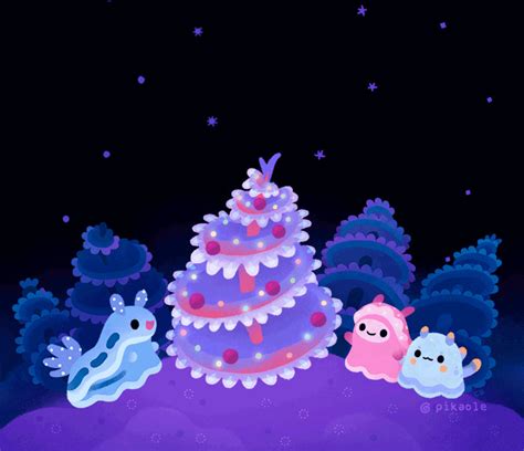 Merry Christmas Tree Worm By Pikaole On Deviantart