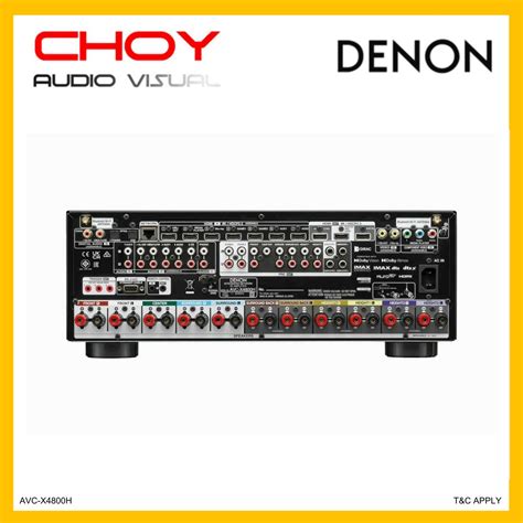 Denon Avc X H Ch K Av Receiver Choy Audio Visual