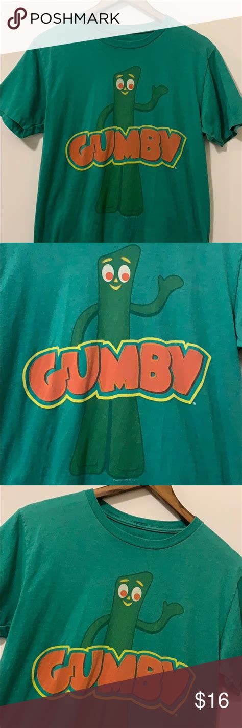 🔥 Gumby Tee 🔥 Mens Shirts Clothes Design Tees