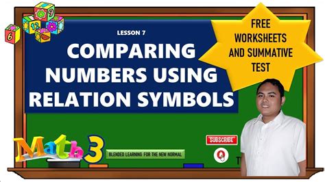 Comparing Numbers Using Symbols