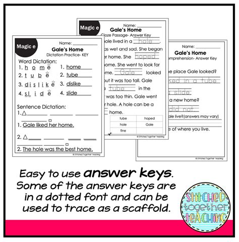 Decodable Readers Magic E Orton Gillingham Based Freebie Made By