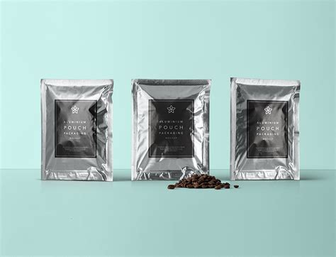 Psd Aluminium Foil Pouch Mockup Vol Pixeden Club