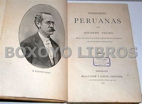 Tradiciones Peruanas Tomo I De Palma Ricardo Boxoyo Libros S L