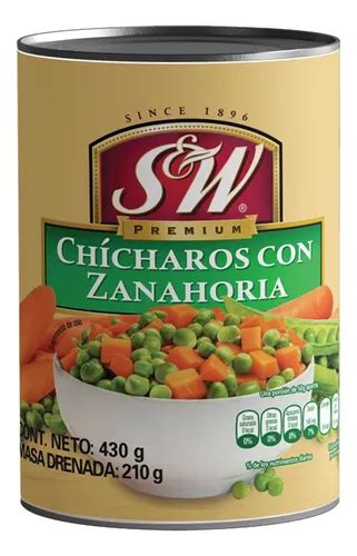 Pack Chicharos Con Zanahoria Syw Mercadolibre