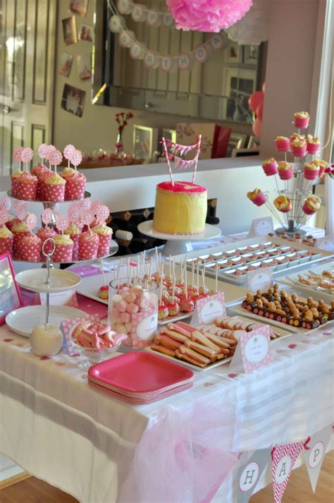 A Pretty Pink First Birthday Party Claire K Creations