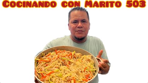 Chao Mein De Pollo Y Camarones Youtube