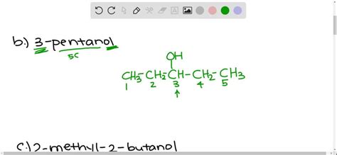 Solved Draw The Condensed Structural Formula For Each Of The Following