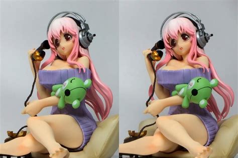 フリュー すーぱーそに子 生活密着取材スペシャルフィギュア～おしゃべりタイム～レビュー 3dの立体視でフィギュアを眺めるブログ（空き家）