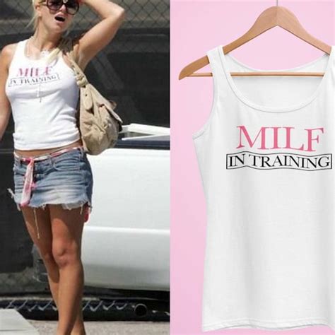 MILF IN TRAINING Britney Spears Britney Meme Shirt Tank Etsy