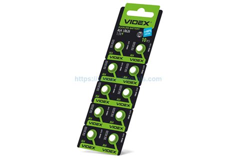 Battery Alkaline Ag Lr Pcs Blister