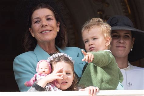 Caroline De Monaco Combl E Par Ses Petits Enfants