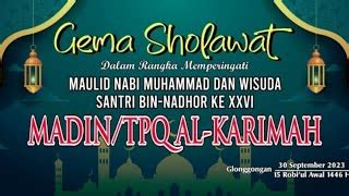 Gema Sholawat Maulid Nabi Muhammad SAW U0026 Wisuda San Doovi